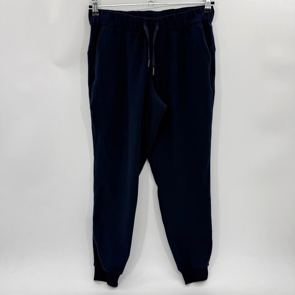 LULULEMON On The Fly Jogger Womens Sz 8 Blue Luxtreme Tapered Casual Pant W5BZDS